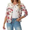 Women's Fashionable, Casual, Comfortable Floral Cardigan Jacket