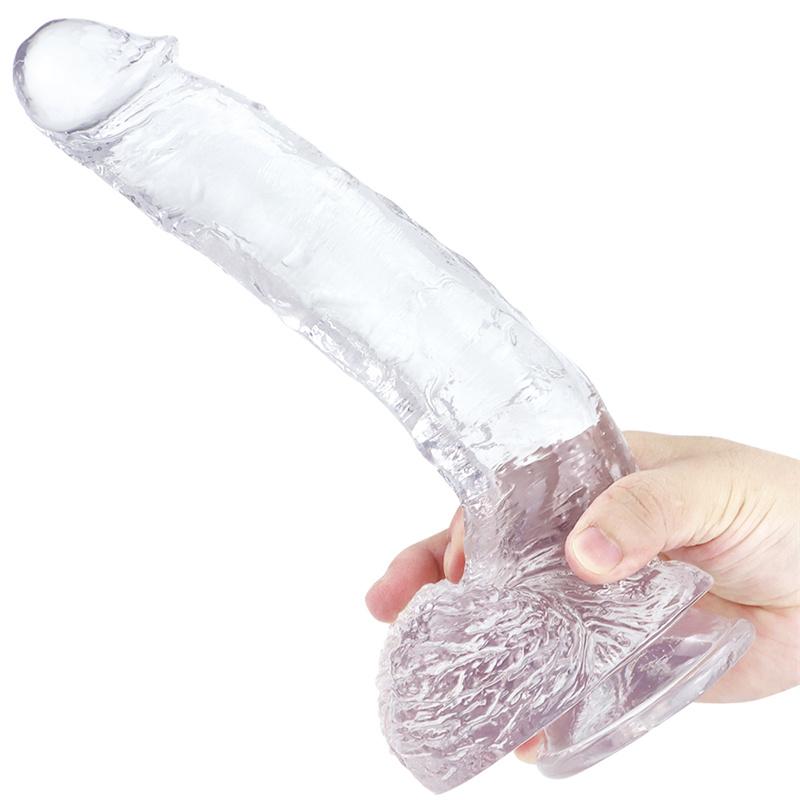 Multi-color Transparent Simulation Dildo Dildo Female Masturbation Device Anal Anal Plug Expansion Anal Big Penis