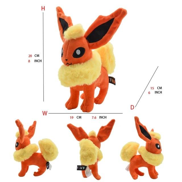 18Cm Pokemon Eeveelution Plush Toys Series 24 Styles Sstanding Sitting Posture Sofa Hug Pillow Desktop Ornament Periphery Gifts