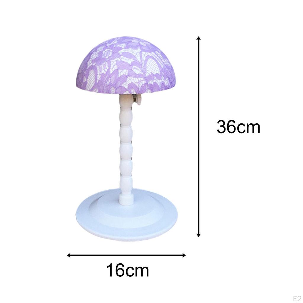 Adjustable Wig Stand Hair Holder with Height Customization