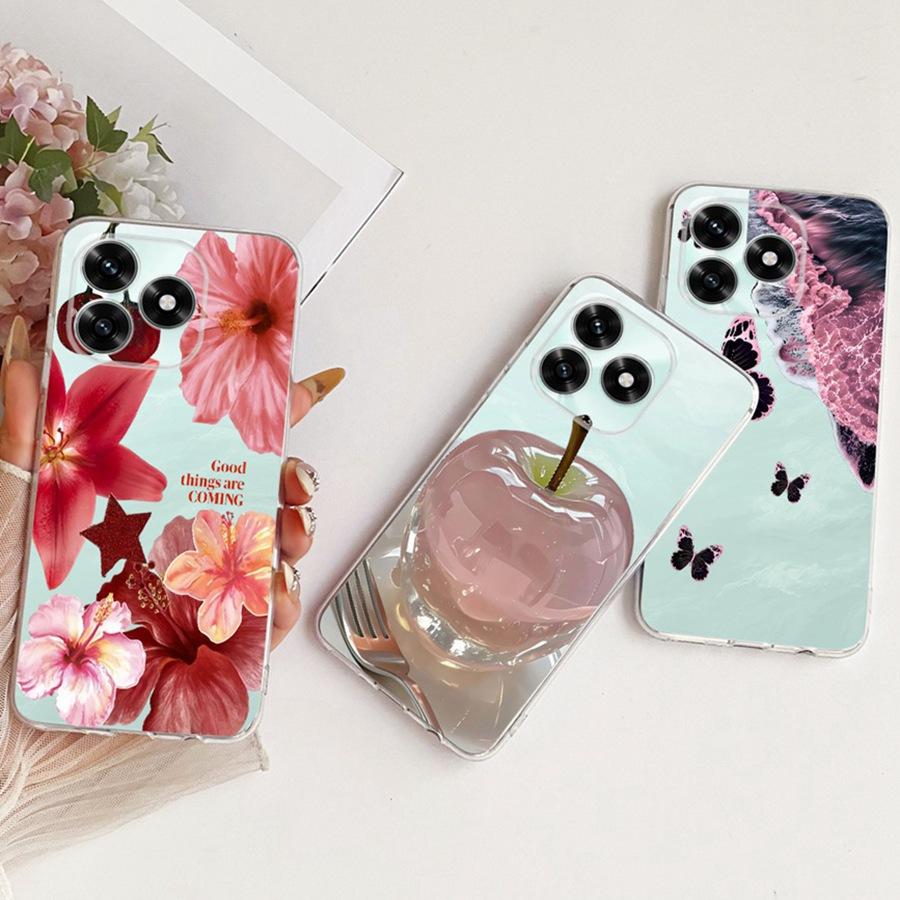 For Honor X5c Plus Case Soft Silicone Transparent Fashion Style Capa Proective Cover for HonorX5c X 5 C Plus NLA-LX1 Fundas