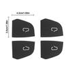 Durable Door Button Stickers for Tesla Model 3/Y Suede Switch Protection