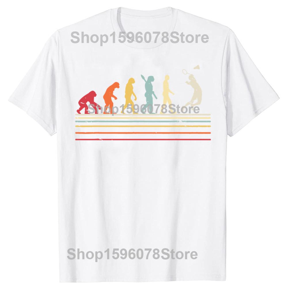 Funny Badminton Player Sports Lover Graphic Cotton Tshirts Unisex Womens Fashion Casual Tshirt Loose Oversized Streetwear T Shirt