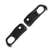 2pcs Car Front Bumper Fog Light Cover Frame Lights Protection Shell for Jeep Wrangler JL 2018 2019 2020 2021 2022