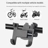 Bicycles Motorcycle Phone Stand Aluminum Alloys Handlebar Bike Phone Mount Universals Phone Mount Clip Enduring