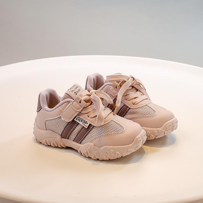 Children's sports shoes 2025 spring and autumn new girls fashion breathable versatile Forrest Gump shoes boys running casual shoes