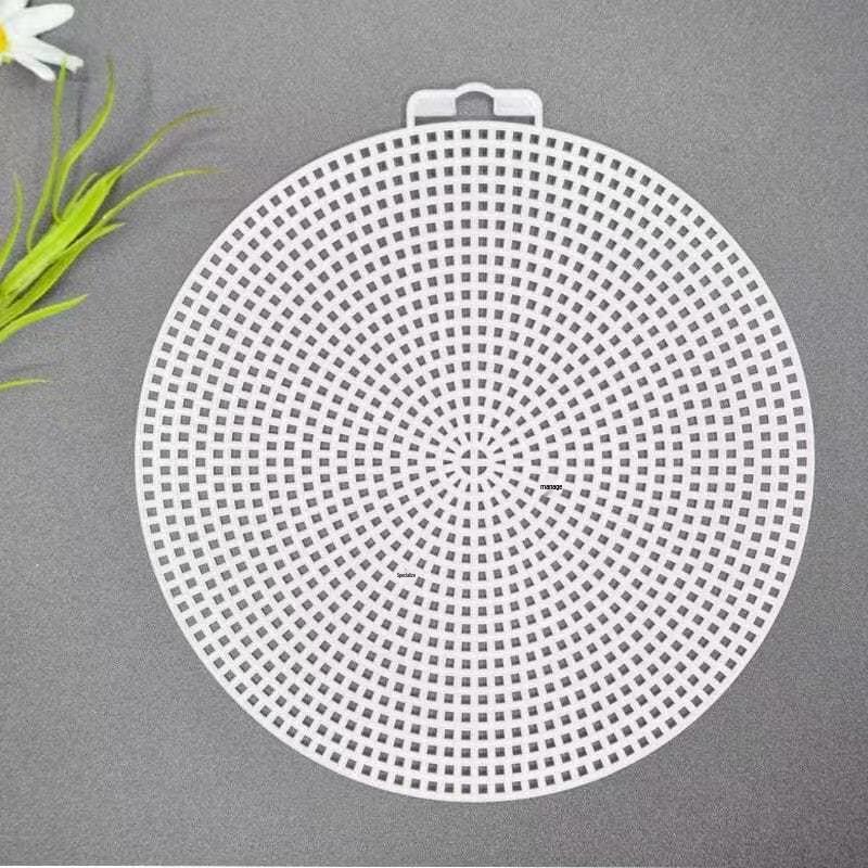 Runder Netz Häkelbeutelboden: Ananasbrötchen Kuchenform für DIY Handarbeiten