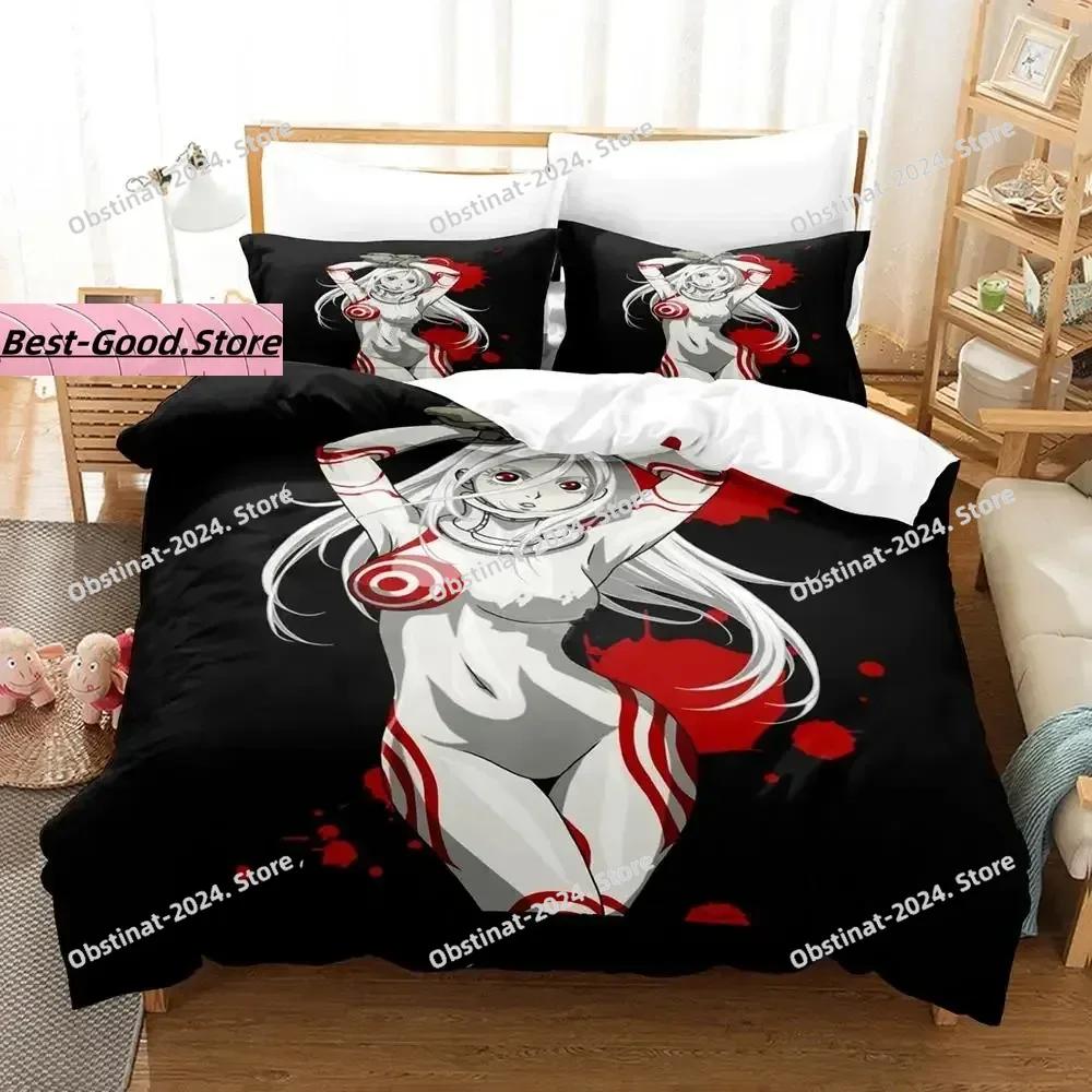 Comforter Deadman Wonderland Bedding Set Single Twin Full Queen King Size Bed Set Aldult Kid Bedroom S 3D Cama De Casal