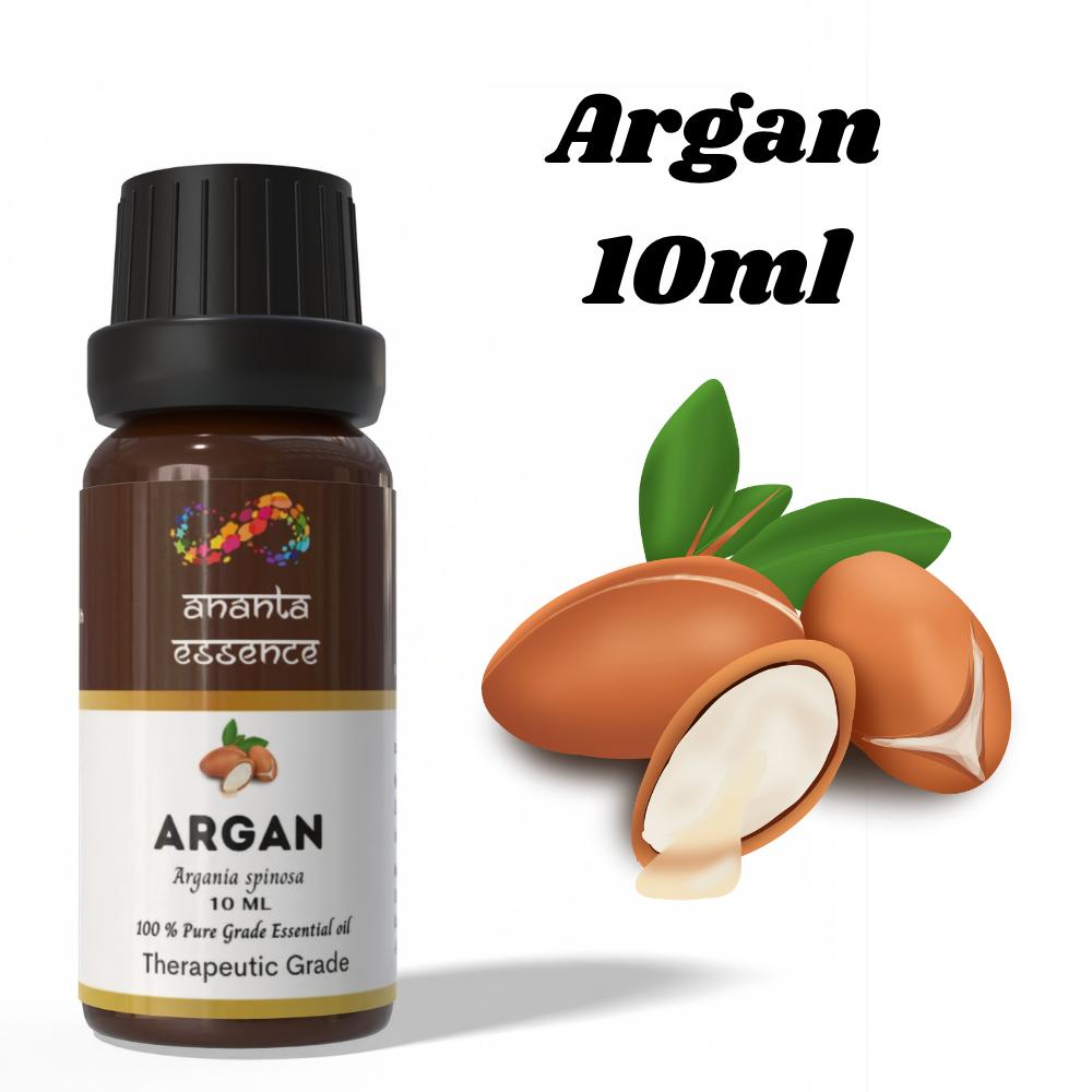 Ananta Argan Eterisk Olja 10ml – Naturlig Fuktgivande & Aromatisk Olja för Hud, Hår & Användning i Diffuser