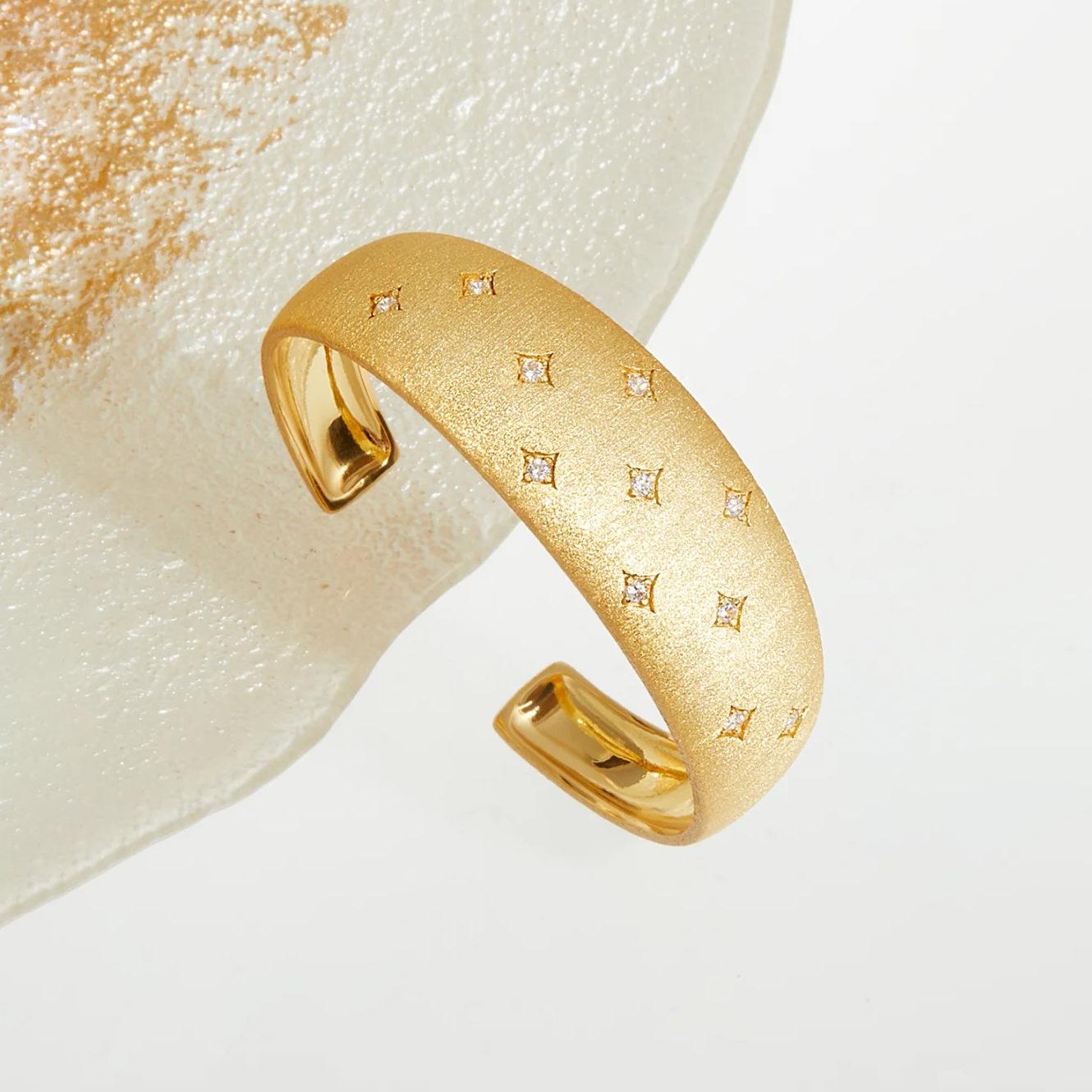 

Циркон матовый открытый браслет ретро высококлассный браслет нишевая личность преувеличенные украшения женские