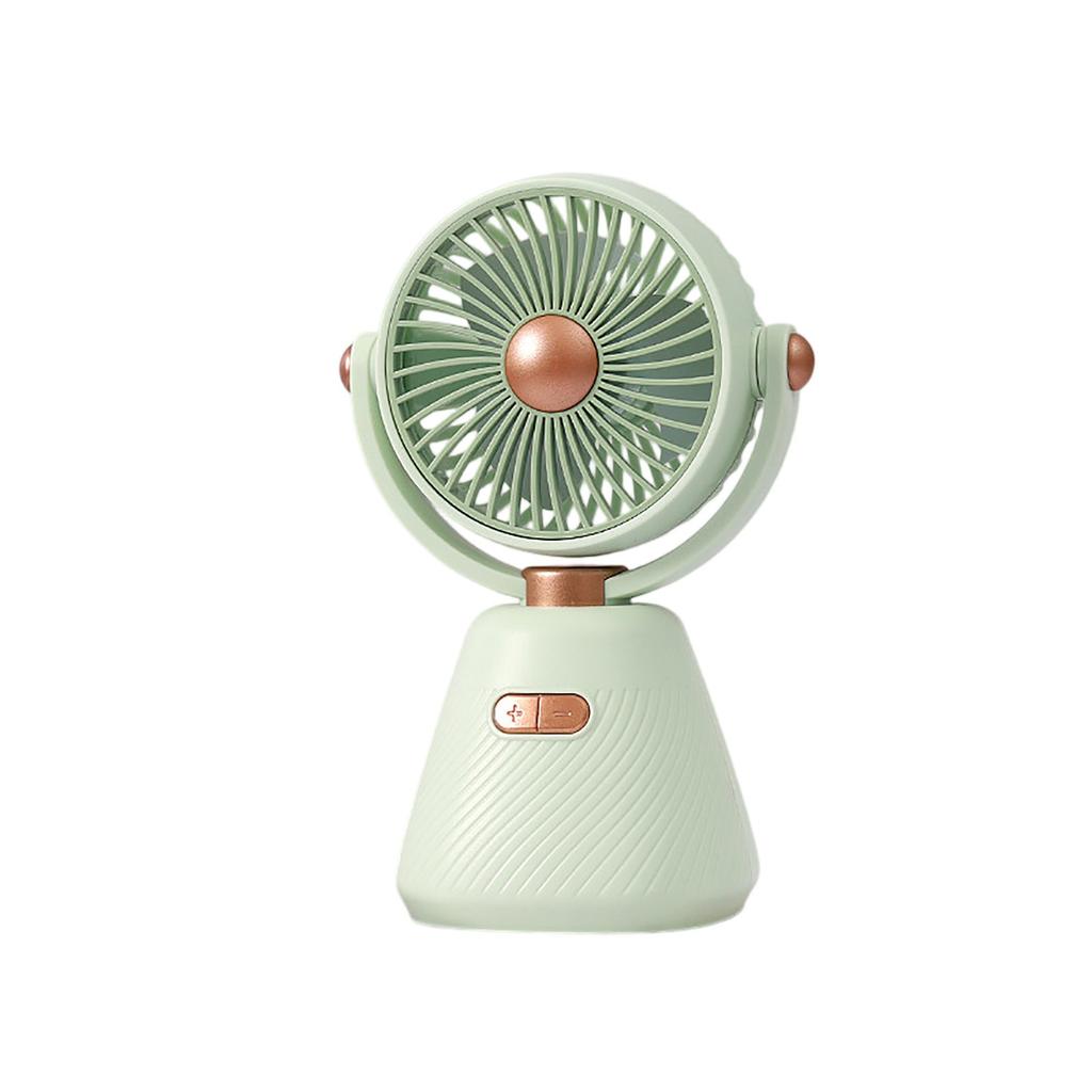 Desktop Fan For Bedroom And Study – USB Rechargeable Portable Quiet Table Fan For Students