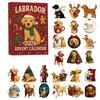 Labrador Retriever 2026 Neujahrs-Adventskalender Überraschungsgeschenk, Schmuck-Blindbox für Heimdekoration