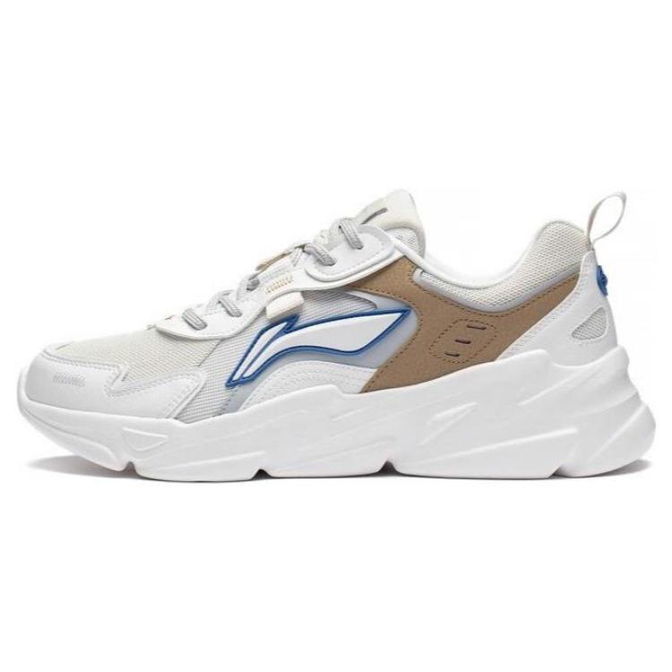 Li-Ning Yunhai  White Tan  Men s AGCT153-3 EU 39