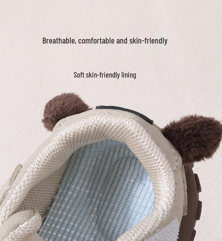 Scarpe per primi passi con suola morbida Primavera/Autunno - Design a cartone animato per Bambini e Bambine, Scarpe Sportive Casual Versatili
