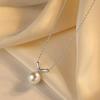 2024 New Hot Style 925 Sterling Silver Pearl Necklace for Women - Clavicle Chain with a Luxurious High-End Feel