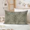 Olive Branch Pattern Pillowcase Suitable For Sofa Bedroom Car Pillow Cover Cushion Rectangular Back Cushion