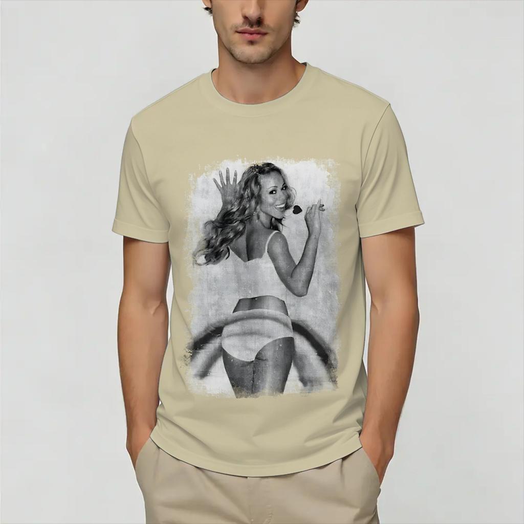 Unisexs Mariah Careys T Shirts 100 Cotton Clothing Fashion Short Sleeve Round Neck Tees Plus Size TShirt