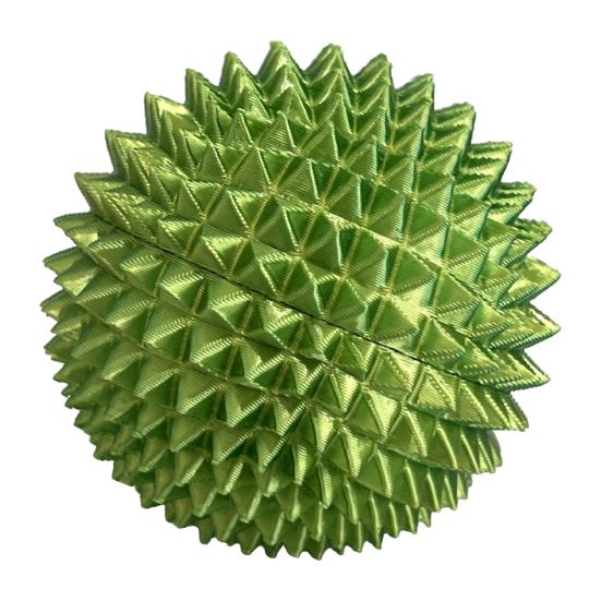3D Printed Spiky Massage Ball Stress Relief Spiked Massager Roller Plantar Fasciitis Physical Therapy Hand Relief Tools