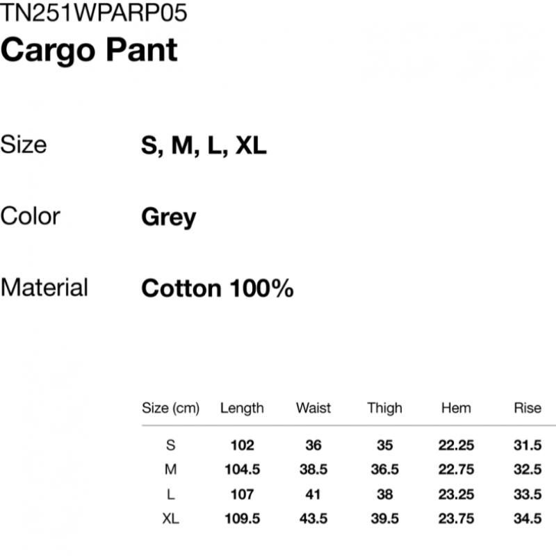 ThIs Is Never That Cargo Pant Grey