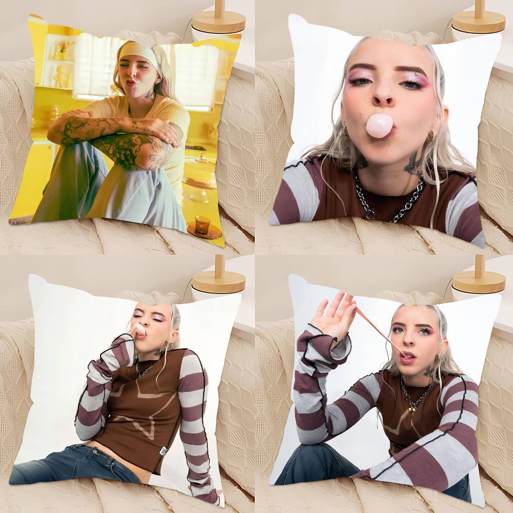 Singer Young Miko Movie Sticky Pillow Cover Design Cushion Cover Decor Holiday Decorati