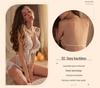 Manyan Cotton Tassel Halter Neck Lingerie Pajama Set
