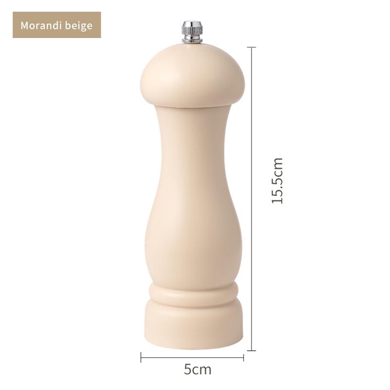 Refillable Salt and Pepper Mill Spice Herb Grinder Cafe 6 Colors Set 1