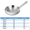 Cooking Made Easy with Stainless Steel Skimmer Spoon Mesh Design for Noodle Dumpling Straining Long Handle
