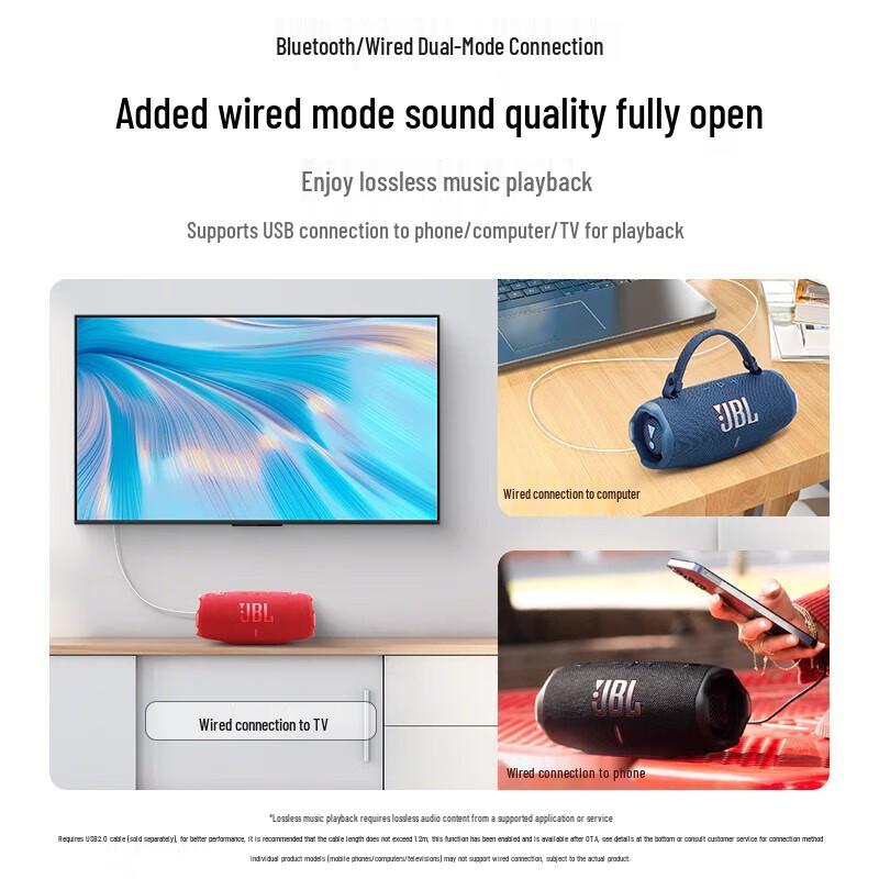 JBL Charge 6 Portable Bluetooth Speaker