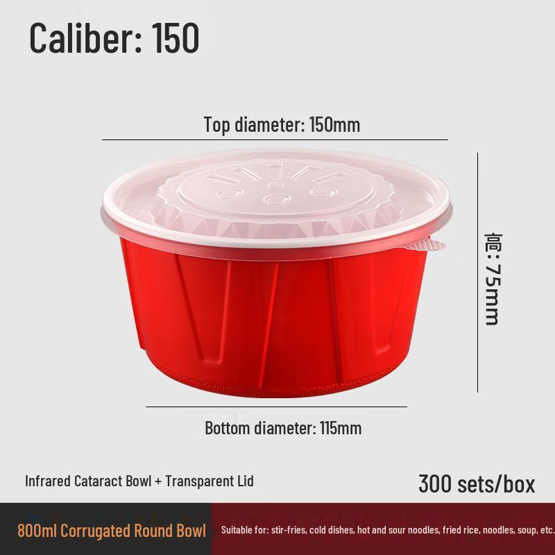 Disposable Round Food Container