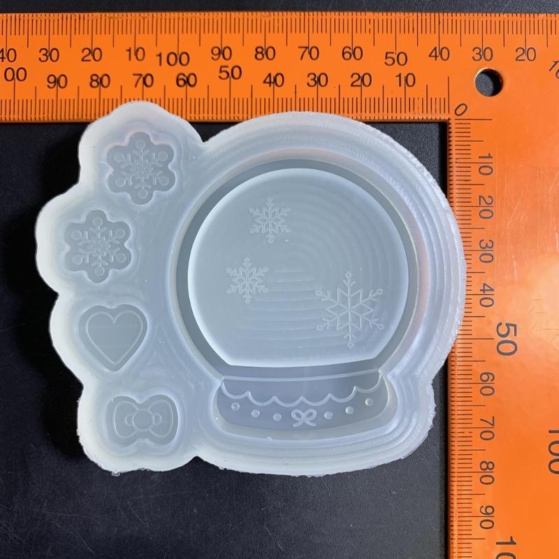 Crystal  Shape Shaker Silicone Moulds Resin Shaker Molds Resin Casting Mould Silicone Material for  Pendant Craft