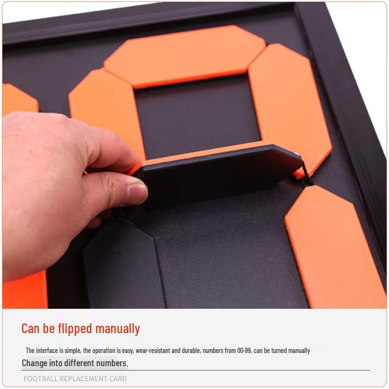 Yining Football Manual Substitution Board
