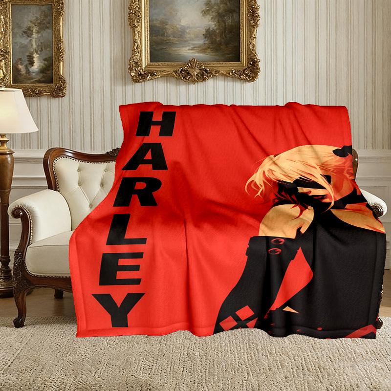 1pc JOKER Blanket, Super Cozy Printed Home Blanket, All-Season Warmth