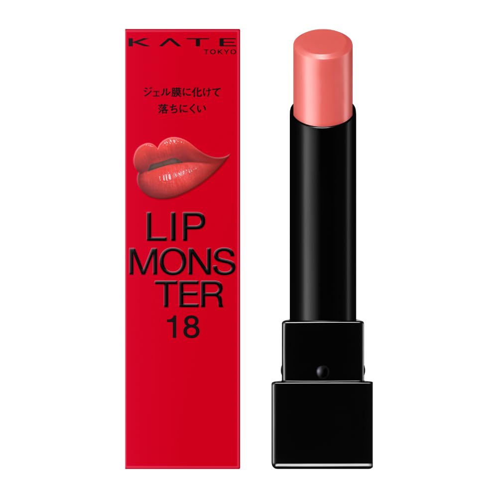 

KATE Lip Monster 18 Nectar Pink A meltingly sweet nuanced highly and trendy - peach-like pink. #MonsterOrchard. Moisturizing, pigmented, long-lasting,