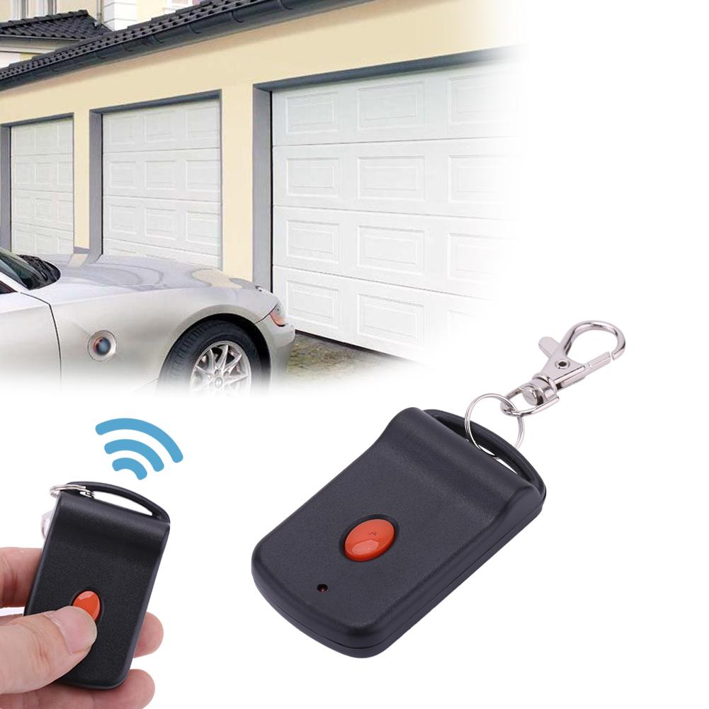 Portabel 1-knapps trådlös fjärrkontroll för garageport, sändare 315MHZ portöppnare