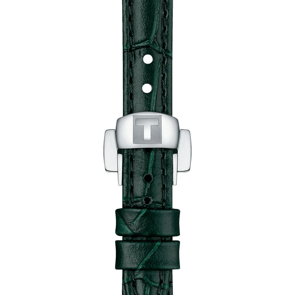 Tissot Leather Strap white mother of pearl Dial Men's Fashion Watch T126.010.16.113.02