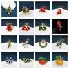Korean Style Christmas Brooch Snowman Christmas Tree Brooch Cute Enamel Rhinestone Brooches  Girls