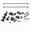 54" Universal Car Top Roof Rack Cross Tube Bar Cargo Luggage Carrier Rack Silver