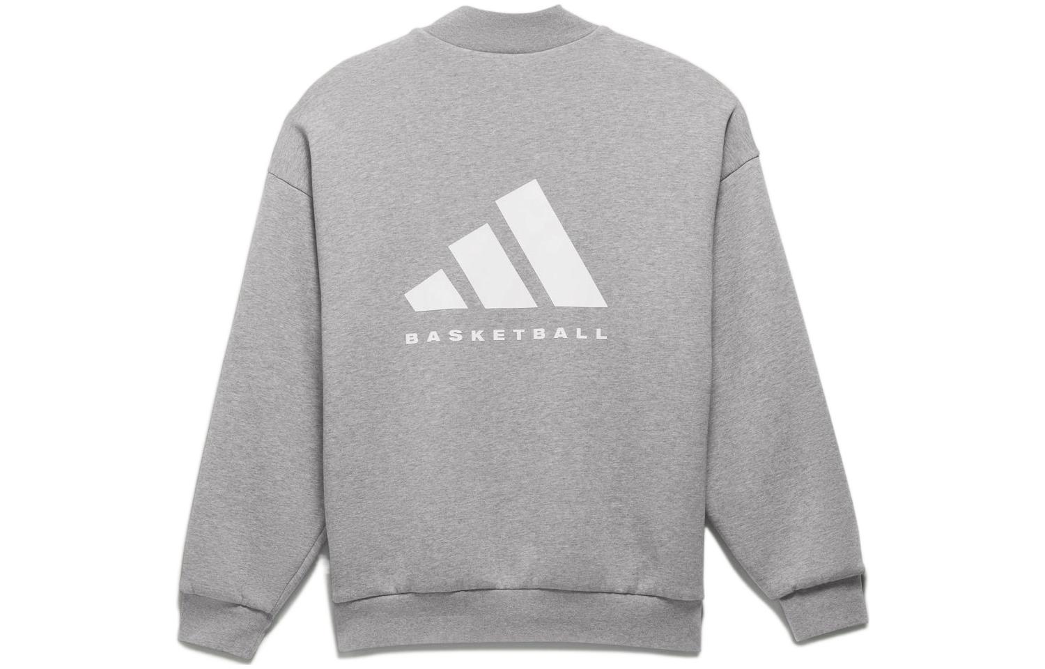 Adidas Originals Adidas Basketball Chapter 02 Sweatshirts Unisex Dark Oat Turtleneck Moderate Regular IP1689 XXL