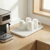 Double Layer Dish Drainer Plastic Dish Drying Rack Draining Board Drain Tray  Office/Home