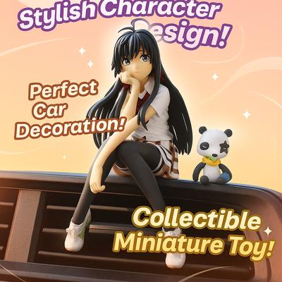 Figura de acción Yukinoshita modelo de película y TV Yukino Anime decoración de coche PVC miniatura coleccionable para niños modelo de juguete