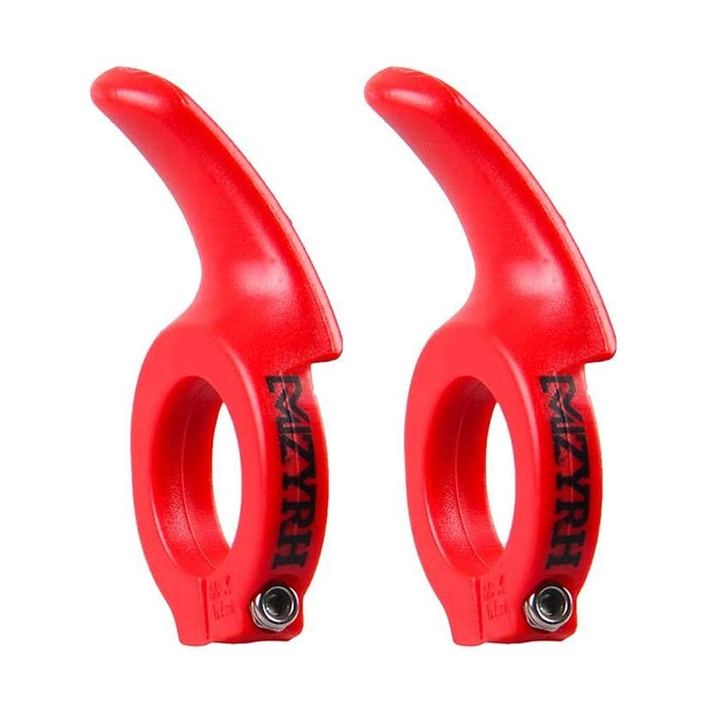 

SRECNO Bicycle Bar End Bar Auxiliary Handlebar Bicycle Grip Handlebar червоний
