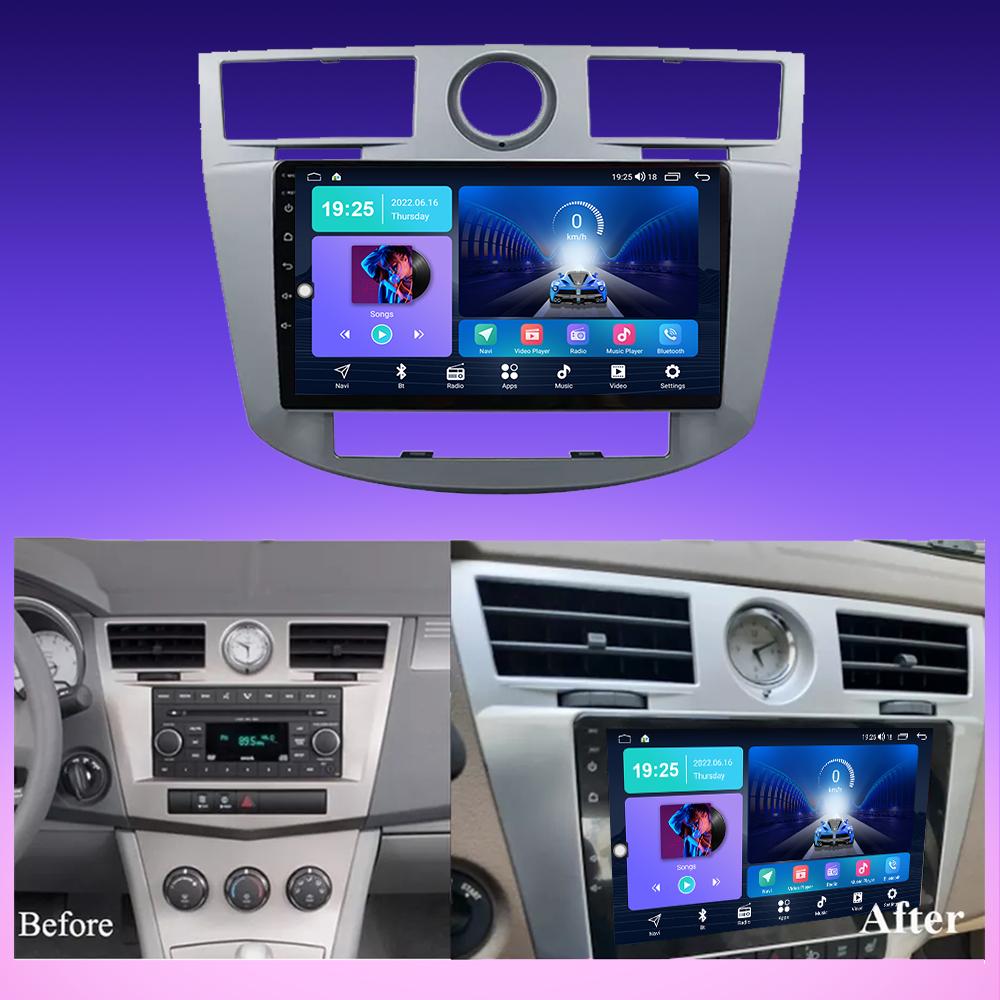 2 DIN Android Carplay Car Radio For Chrysler Sebring Cirrus 2007-2010 Multimedia Player Head Unit Stereo GPS Navigation BT WIFI 4+64GB