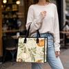 Autumn Pumpkin Tote Bag For Women Fall Season Casual Handbag