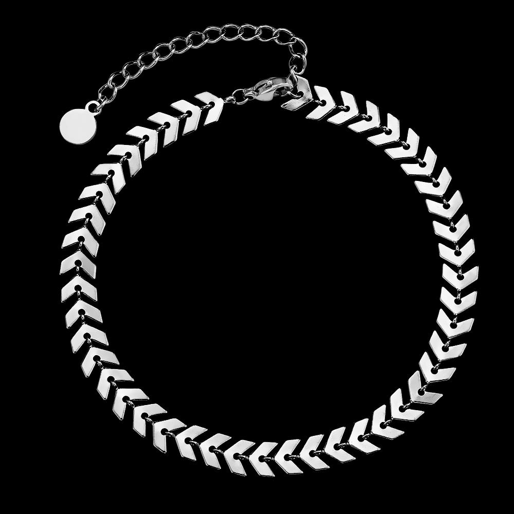 KRKC Sexy Women Jewelry Heart Initial Boho Beach Ankle Bracelet Layered Foot Chain Infinity Love 14 Karat Gold Anklet Cuban Link