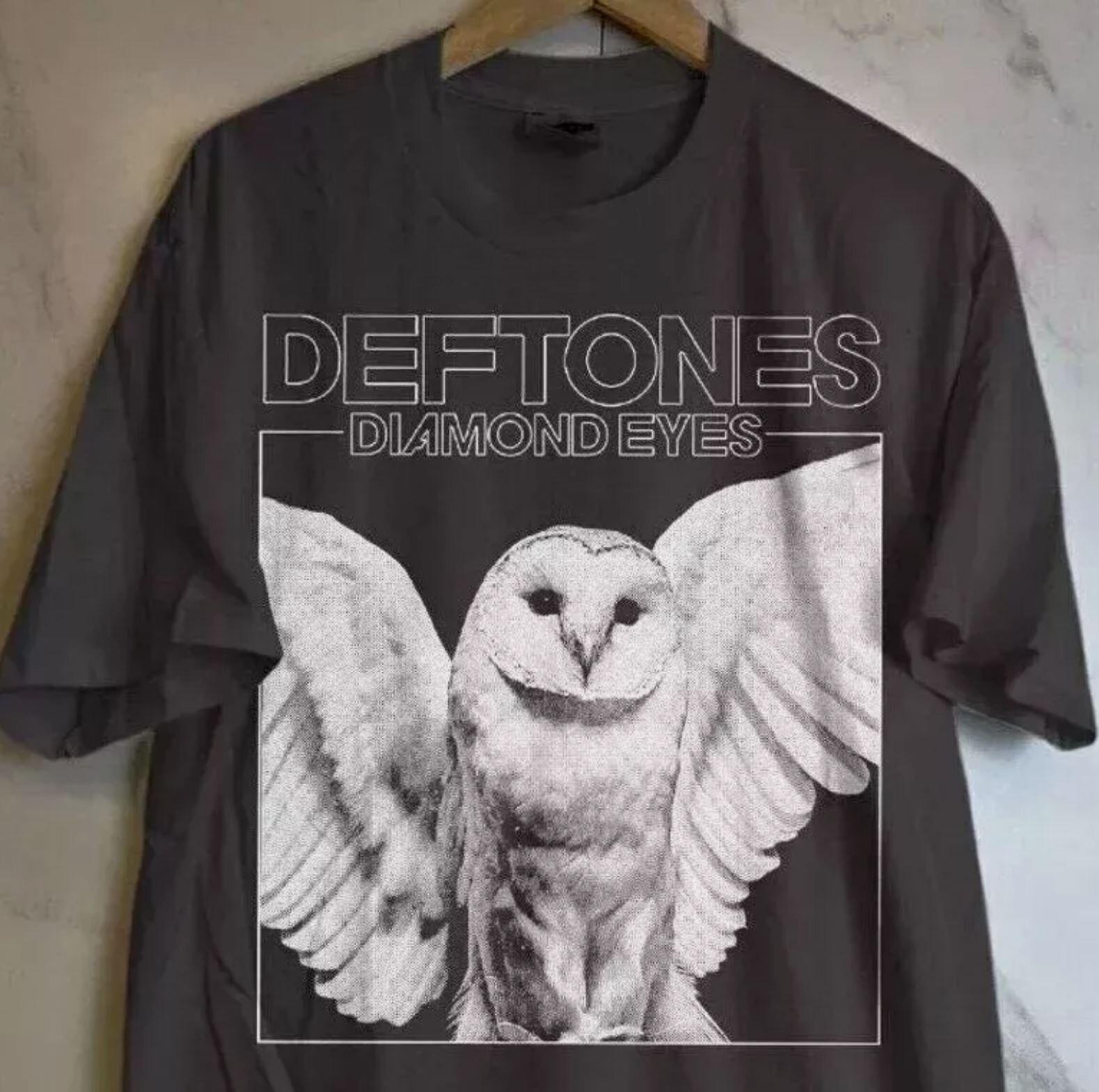Deftones Rock Band Shirt Deftones Diamond Eyes Unisex Black T-shirt Size S-5XL XL