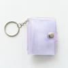 Mini Small Photo Album Keychain Picture Storage Cover for Anniversary Memory