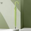 Large Windproof Umbrella: 16-Rib, Long-Handle, Solid Color, Automatic, for Women & Men