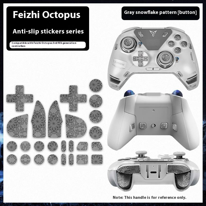 Anti-Slips Stickers For Flydigi Vader 3 Pro Flydigi Vader 4 Pro Wireless Game Handle Gaming Handle Buttons Non-Slip Tape Set