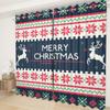 Christmas Curtains Bedroom Living Room Balcony Blackout Curtains Office Hotel Insulation Curtains