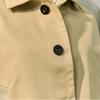 Maxza Bicolor Balloon Sleeve Short Jacket Zf04qj008nh